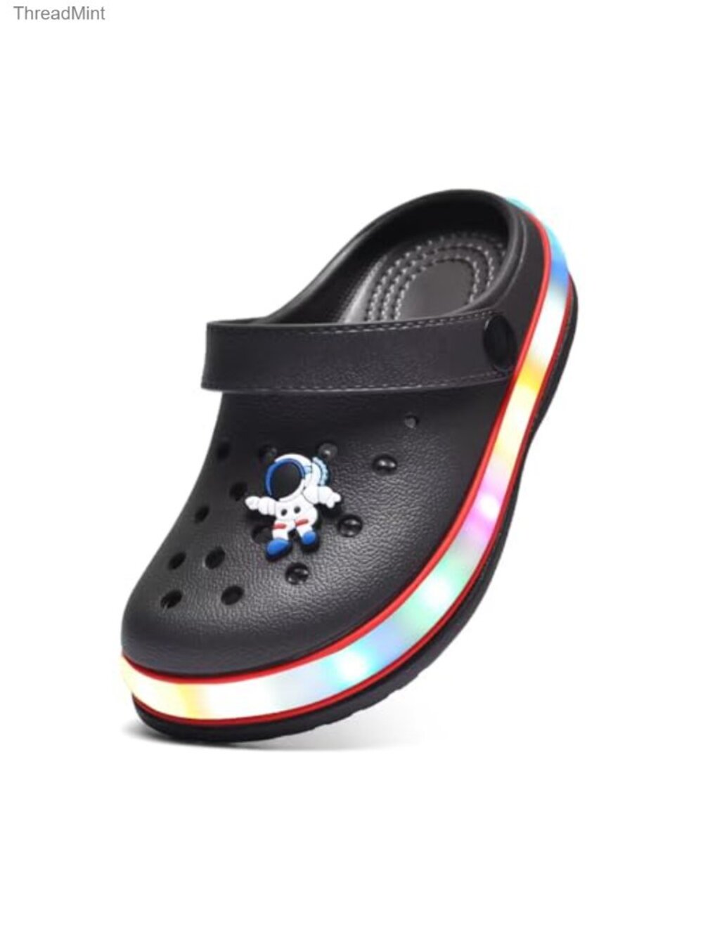 Light Up LED Clogs for Kids Slip On Quick Dry Beach Sandals Waterproof EVA
